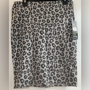 NWT-Gorgeous Versace 19-69 women’s animal print skirt size M